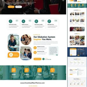 eduka school, college, university and courses html5 template